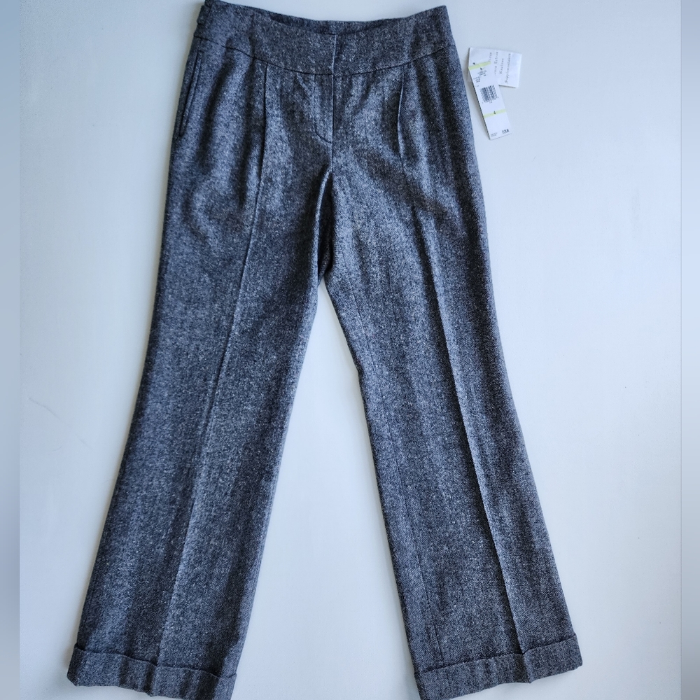 Jones New York Collection Trouser Pants Alloy Multicolor Size 4